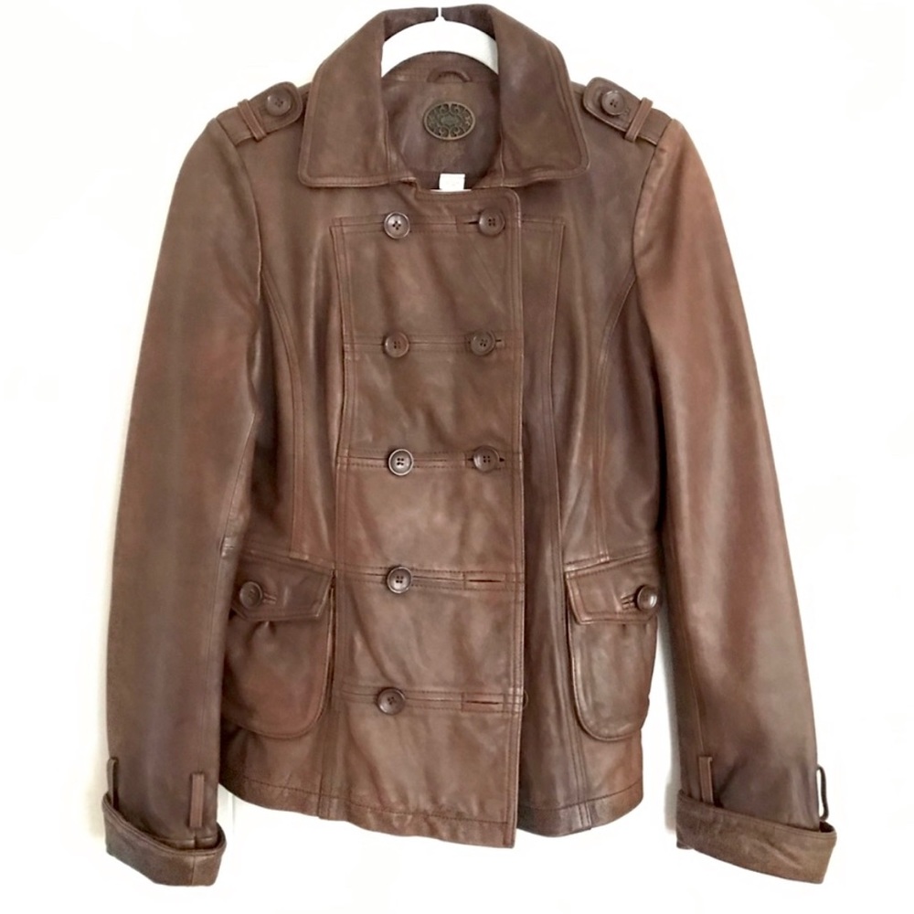 Anthropologie Idra Leather Jacket